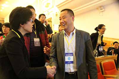 北京高校毕业生就业促进会秘书长与陈校长交流